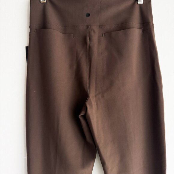 Epoque Evolution Jet Set flare  Side Slit Pants Brown 10 - Picture 9 of 13